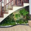 tiểu cảnh cây giả gầm cầu thang ở long biên