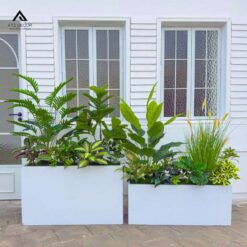 bồn cây nhiệt đới giả