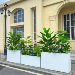 bồn cây nhiệt đới giả