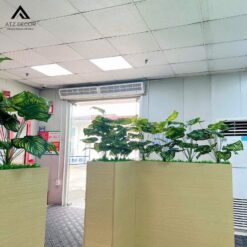 thi công bục cây giả khu công nghiệp