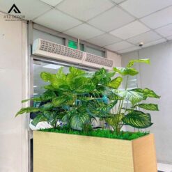 thi công bục cây giả khu công nghiệp